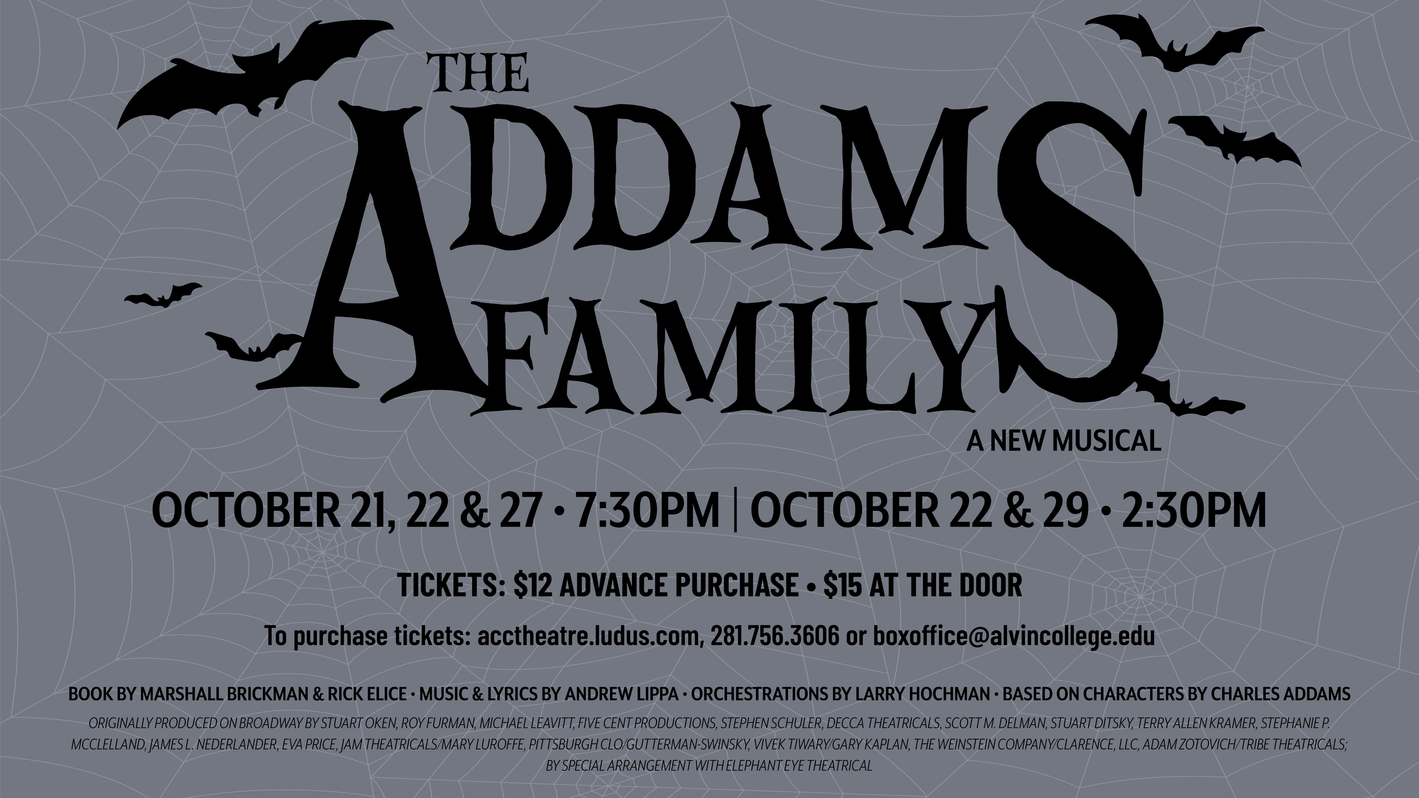 The Addams Family by Marshall Brickman, Rick Elise, Andrew Lippa, Larry Hochman