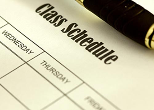 schedule