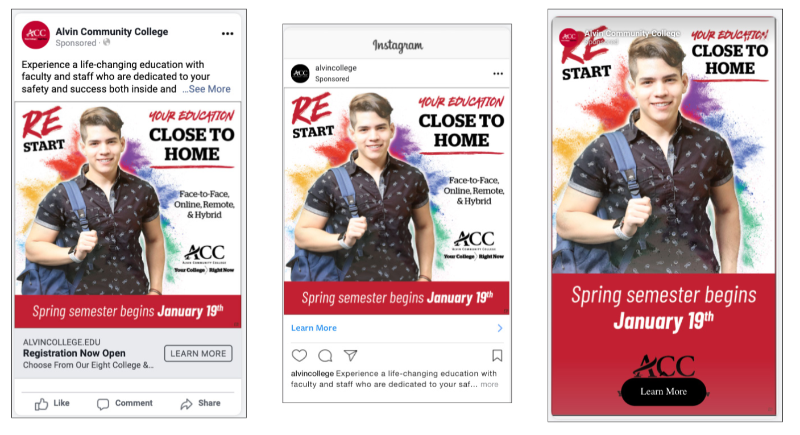 Facebook-Instagram ads