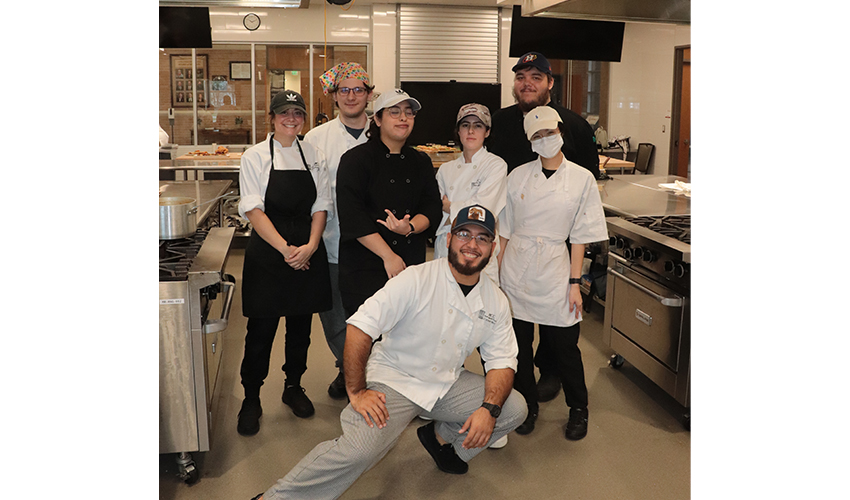 Group picture of the Culinary Arts students.