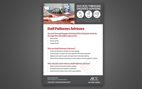 Staff Pathway Advisor Flyer