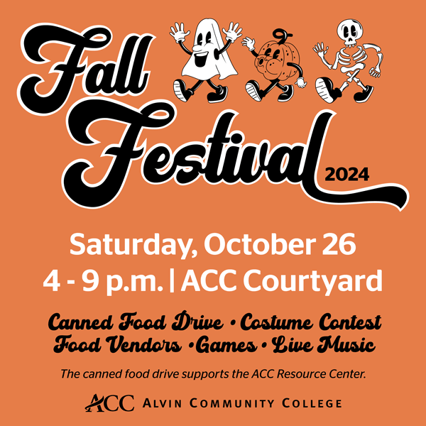 Fall Festival flyer - Saturday, Oct. 26, 4 pm - 9 pm